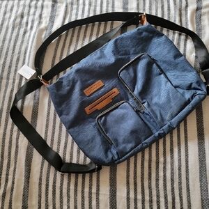 Crg Prestige bag, shoulder bag or backpack, denim blue